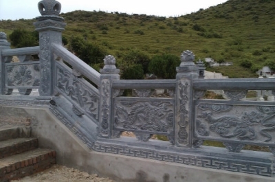 lan can bằng đá xẻ thanh hóa